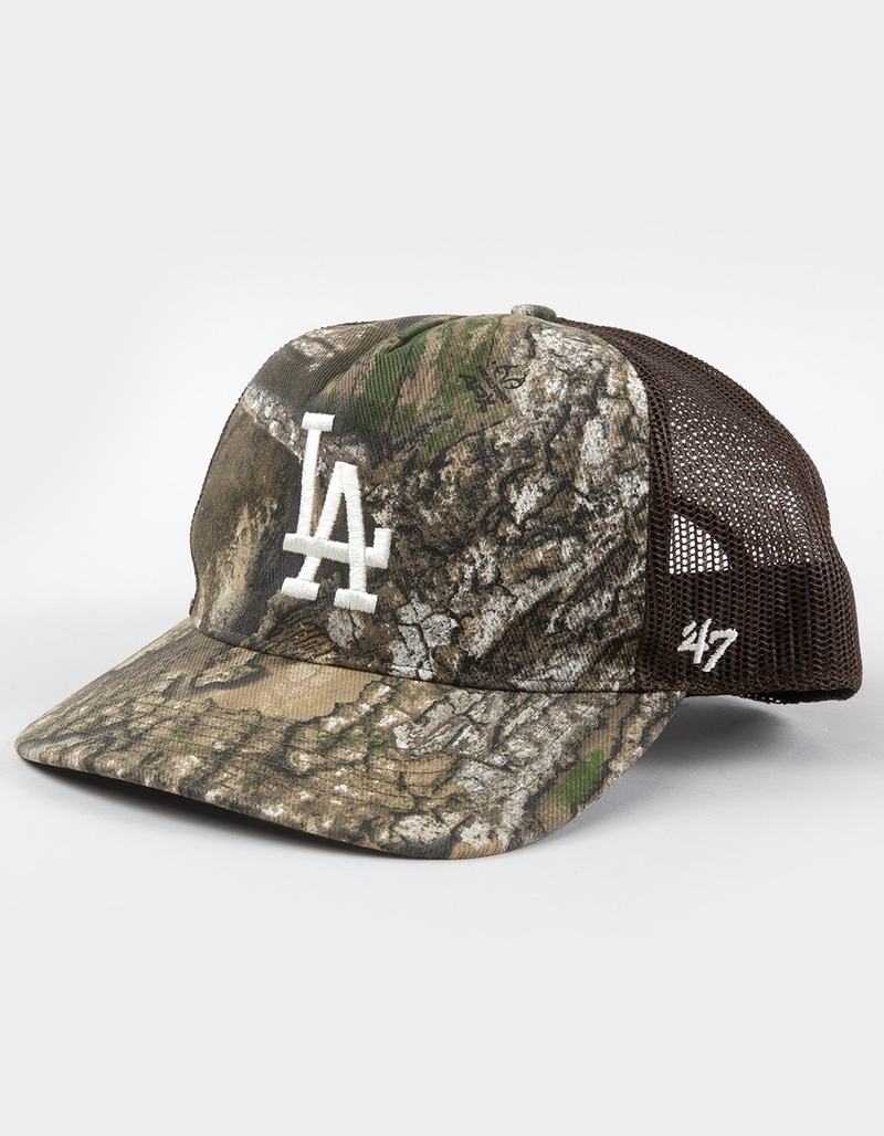 47 BRAND x Realtree Los Angeles Dodgers Trucker Hat image number 0
