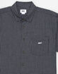 OBEY Bigwig Frank Mens Button Up Shirt image number 3