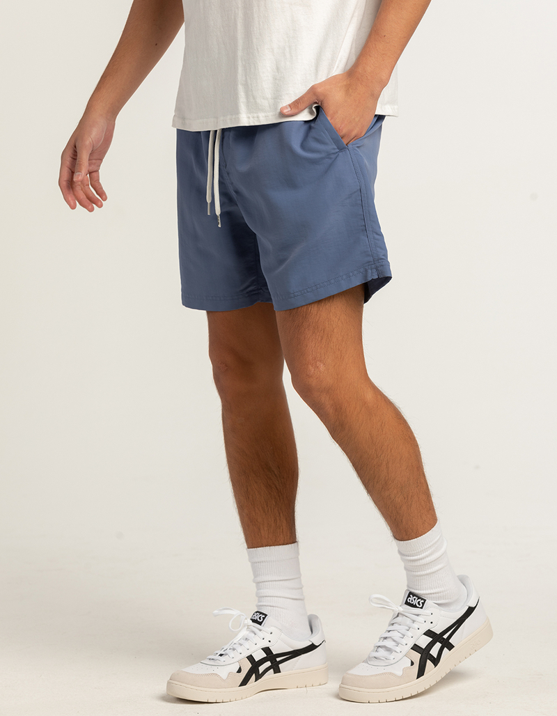 RSQ Mens 6" Nylon Shorts image number 4
