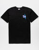 SANTA CRUZ Wall Hand Black Mens T-Shirt image number 1