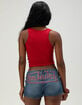 VON DUTCH Logo Womens V-Neck Tank Top image number 4