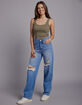 RSQ Womens High Rise Baggy Jeans image number 1