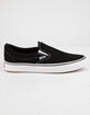 VANS ComfyCush Classic Slip-On Black & True White Shoes image number 1