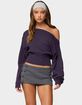 EDIKTED Ravenna Off Shoulder Sweater image number 1