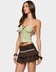 EDIKTED Haylie Cut Out Halter Top image number 4