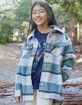 RSQ Girls Plaid Oversized Shacket image number 1