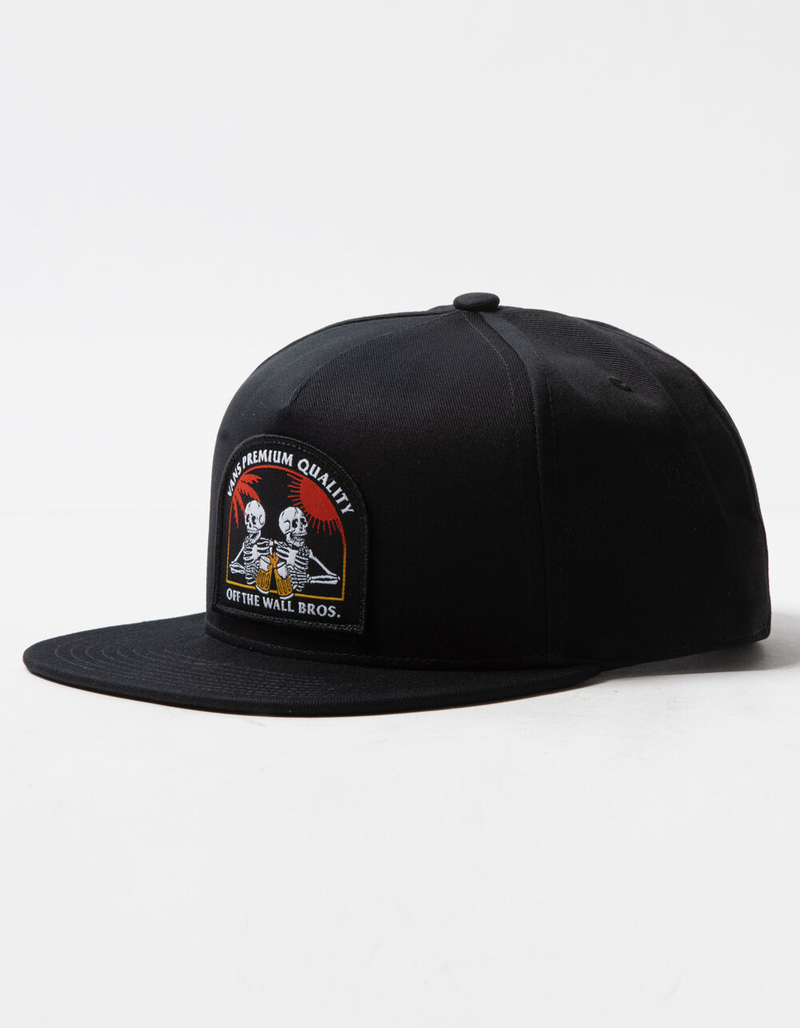 VANS Off The Wall Bros Mens Snapback Hat image number 0