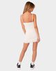EDIKTED Pointelle Ruffle Mini Dress image number 5