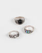 FULL TILT 3 Pack Snake Eye/Stone Ring Set image number 1