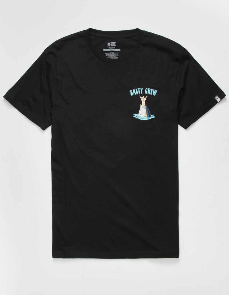 SALTY CREW Howzit Mens Black T-Shirt image number 1