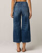 REWASH Crop Wide Leg Womens Ripped Jeans image number 3