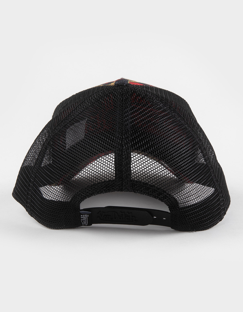VON DUTCH Burnbloom Trucker Hat image number 2