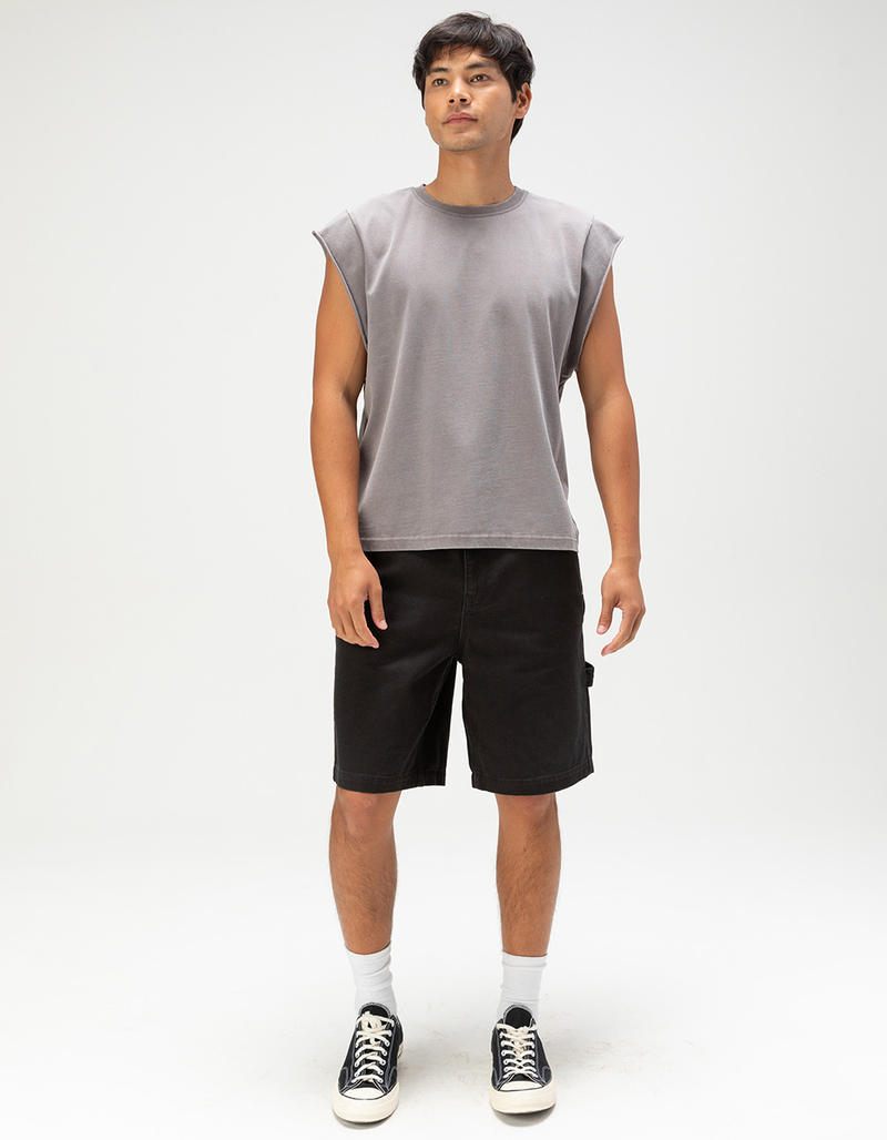 RSQ Mens Loose Twill Carpenter Shorts image number 7
