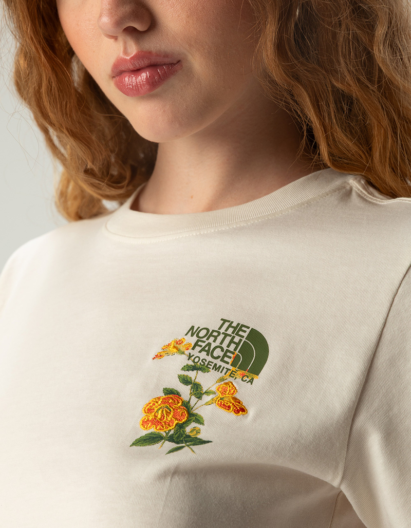 THE NORTH FACE Flora Embroidered Womens Tee image number 1