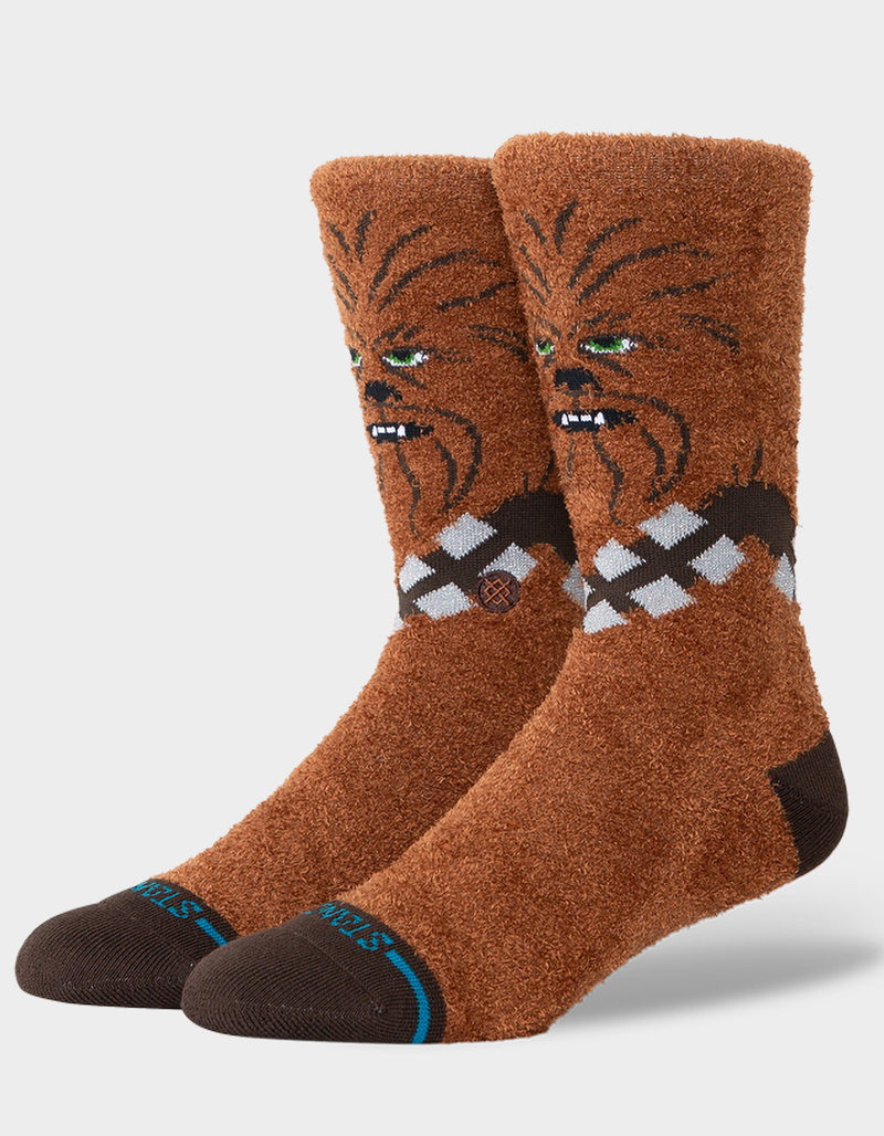 STANCE x Star Wars Chewie Poly Fuzzy Crew Socks image number 0