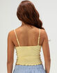 FULL TILT Pointelle Charm Womens Cami image number 4