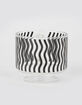 Wiggle Stripe Glass Mug image number 3