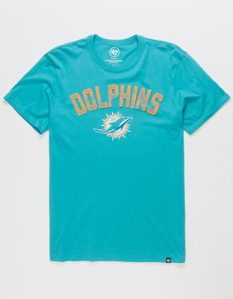 47 BRAND Miami Dolphins Arch Mens Tee image number 0