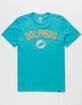 47 BRAND Miami Dolphins Arch Mens Tee image number 1