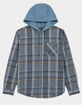 SALTY CREW Whitewash Mens Hooded Flannel image number 1