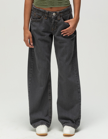 BDG Urban Outfitters Kayla Womens Low Rise Printed Jeans Alternative Image