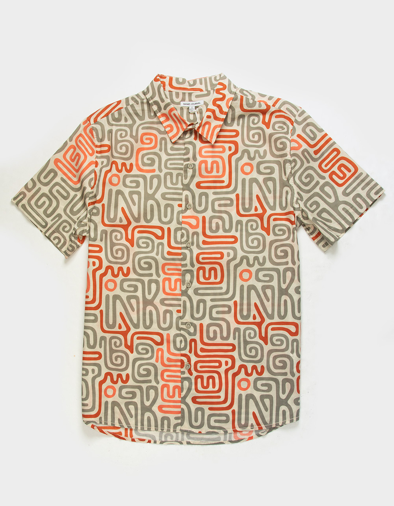 BANKS JOURNAL Mora Mens Button Up Shirt image number 0