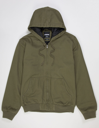 RSQ Mens Oversized Hooded Twill Jacket Alternative Image