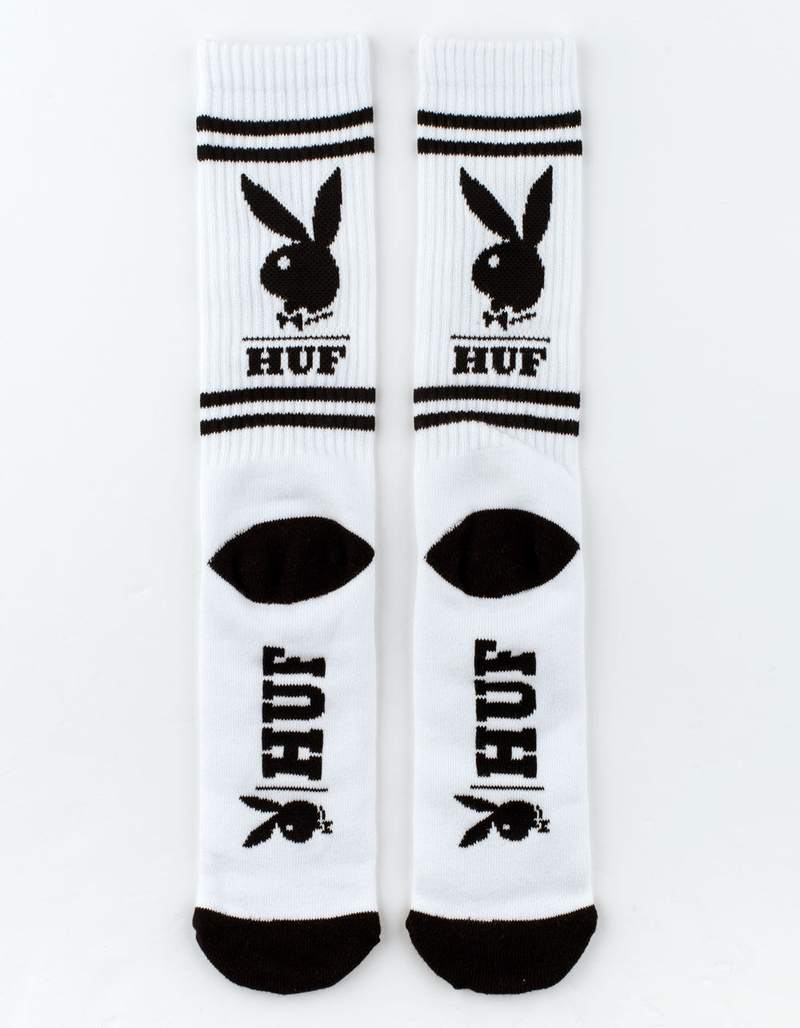 HUF x Playboy Mens Crew Socks image number 1