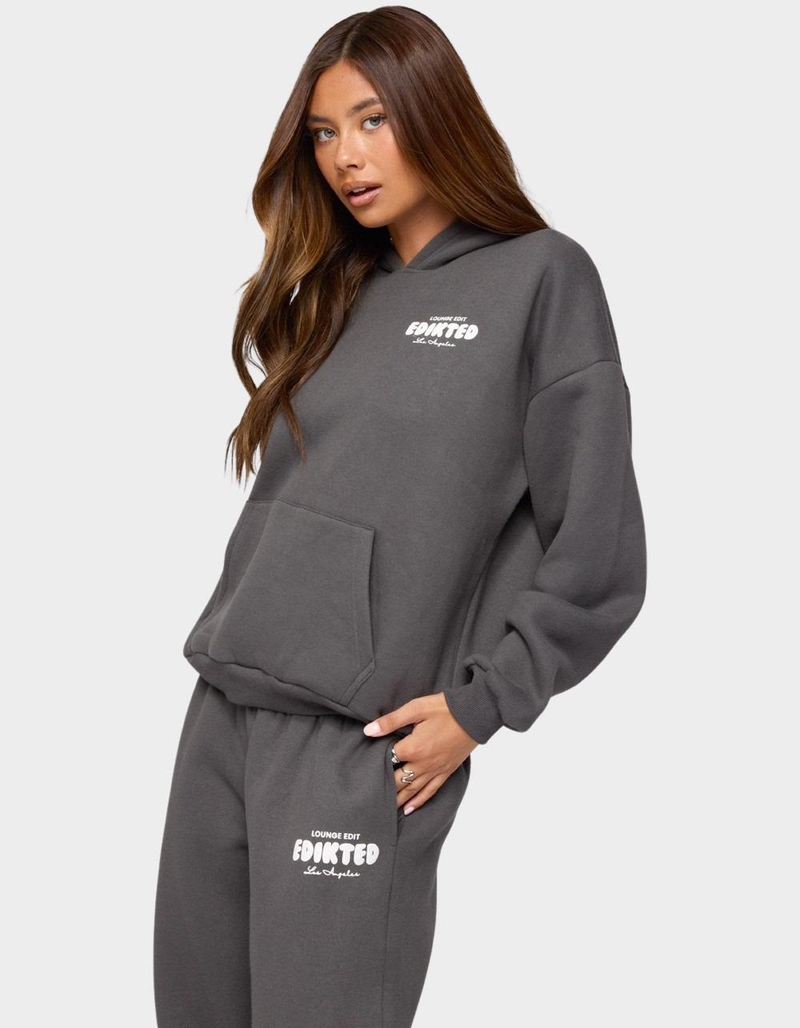 EDIKTED Lounge Edit Hoodie image number 2