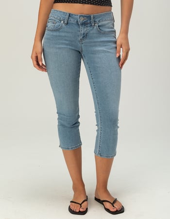 RSQ Womens Low Rise Capri Jeans Alternative Image