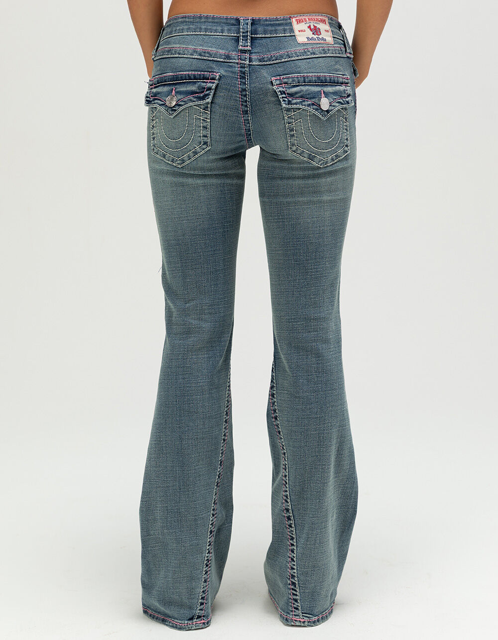 パンツ TRUE RELIGION DISCO JOEY BIG T W31 True Religion USA Wmns 'Disco Joey Big T' LowRise Flare