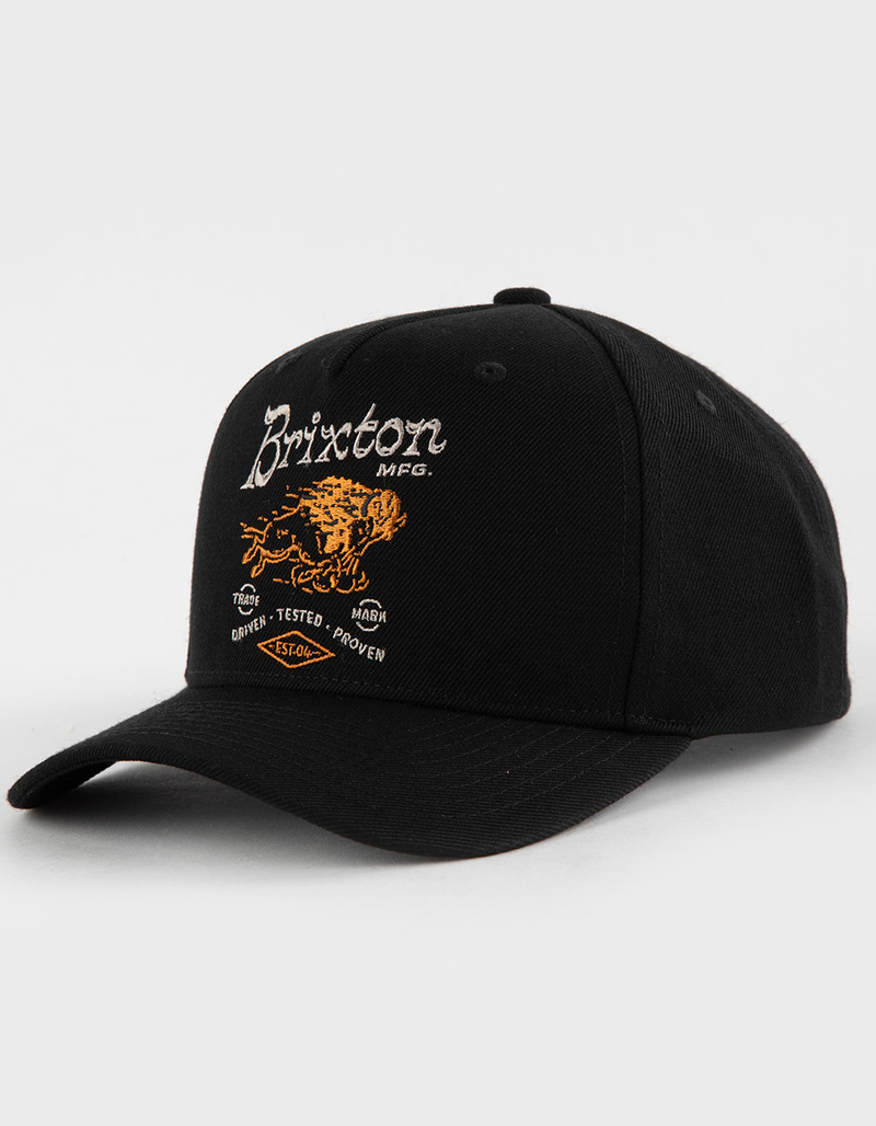 BRIXTON Charging Buffalo NetPlus&reg; Snapback Hat image number 0