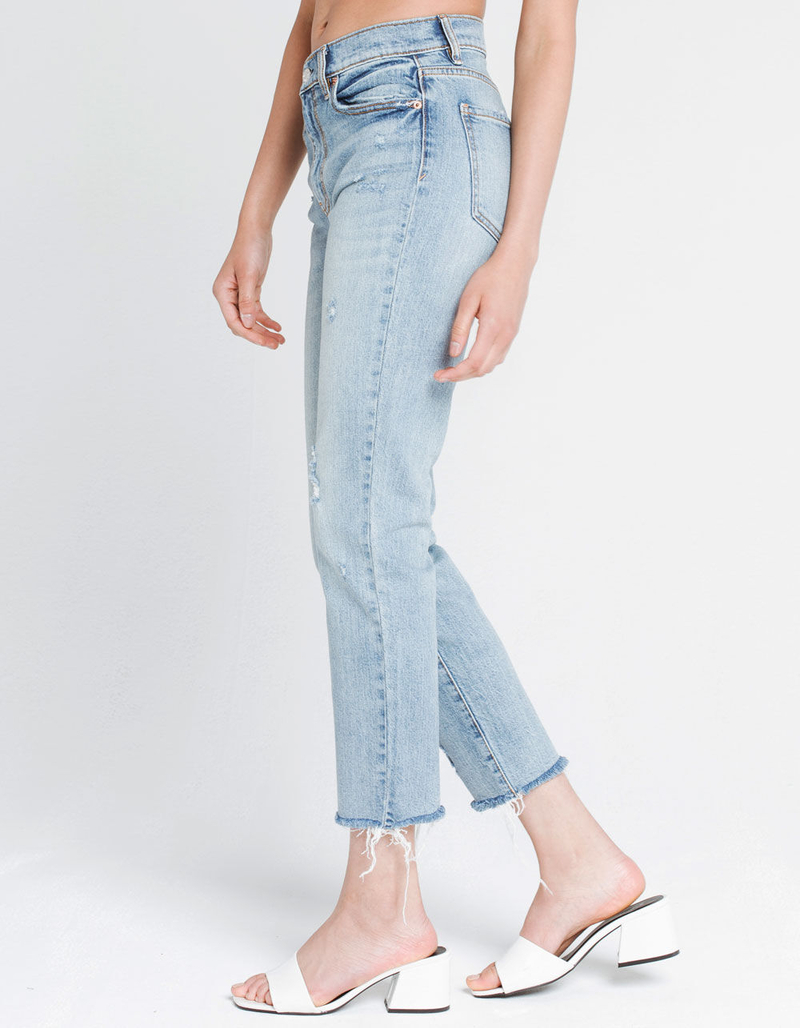 DAZE High Rise Straight Leg Womens Jeans image number 2