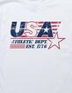 USA Athletic Department Distressed Girls Tee image number 2