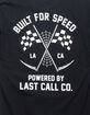 LAST CALL CO. Built Mens Tee image number 3