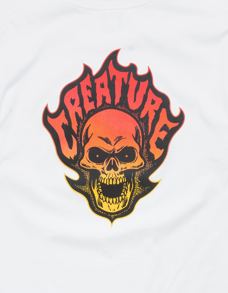 CREATURE Bonehead Flame Mens Tee image number 2