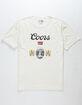 BRIXTON x Coors Hops Off White Mens T-Shirt image number 1