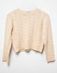 RSQ Girls Cable Sweater image number 1