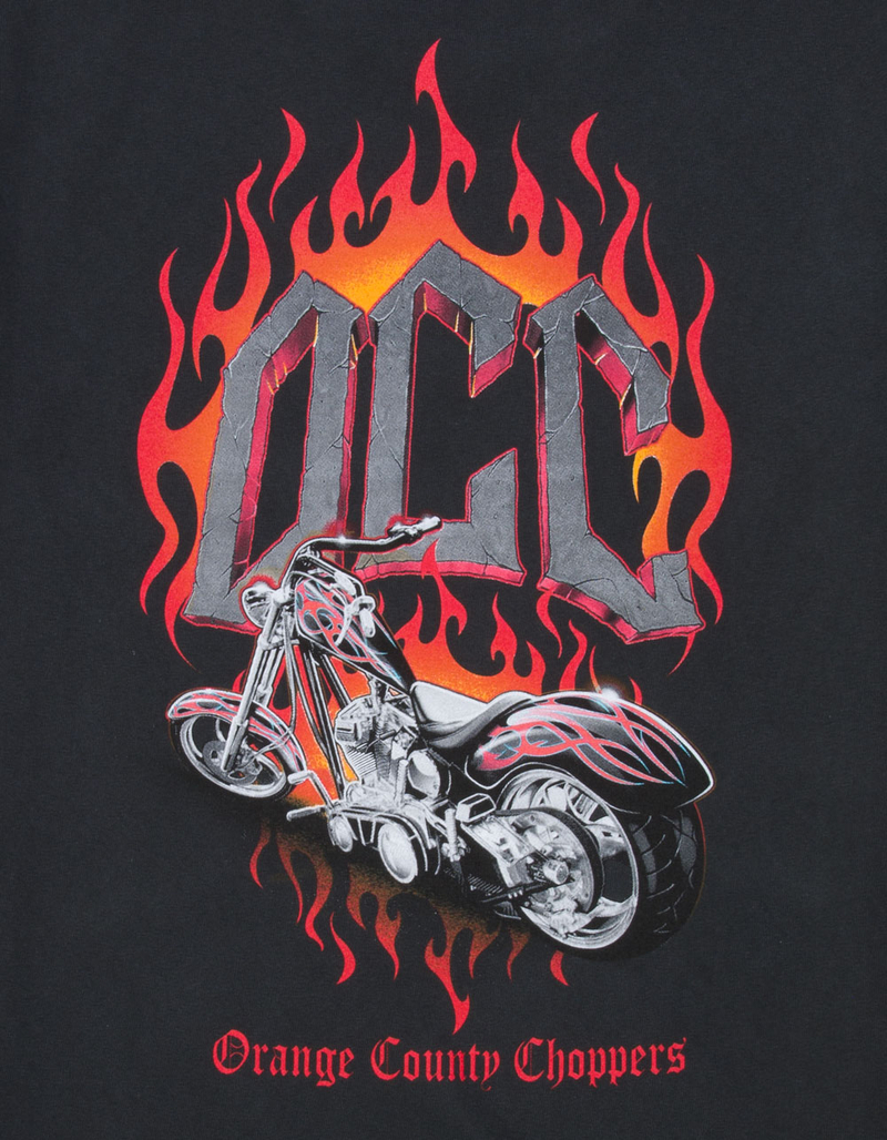 ORANGE COUNTY CHOPPERS Hot Flames Boys Tee image number 2