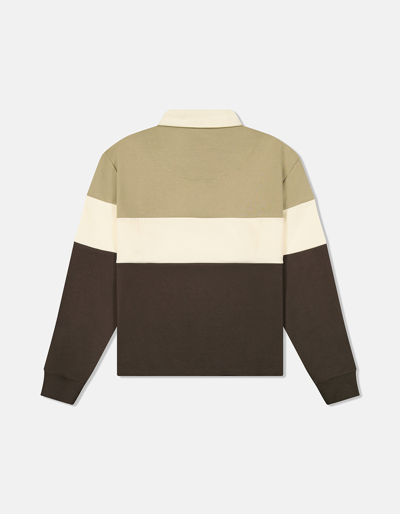 WESC Cropped Rugby Mens Long Sleeve Polo image number 1