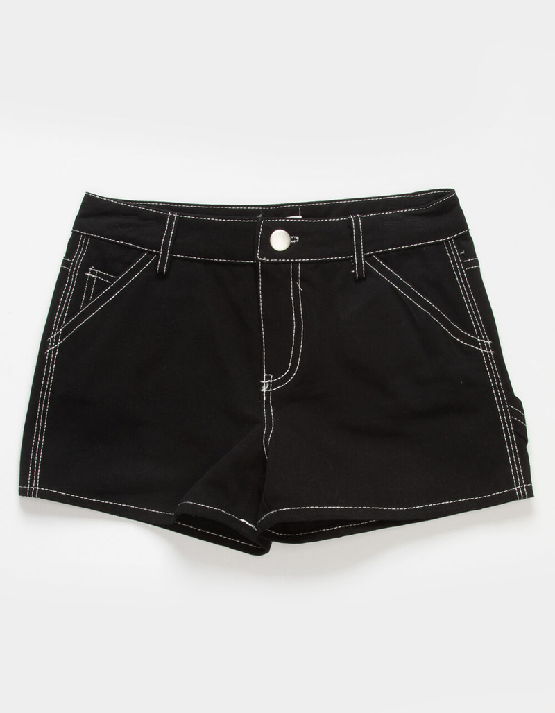 FULL TILT Carpenter Twill Girls Shorts image number 1