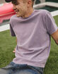 RSQ Mens Washed Shrunken Tee image number 1
