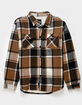 RSQ Mens Plaid Sherpa Jacket image number 1
