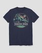 JURASSIC PARK Retro Circle Unisex Tee image number 1
