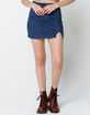 RSQ Side Slit Denim Mini Skirt image number 2