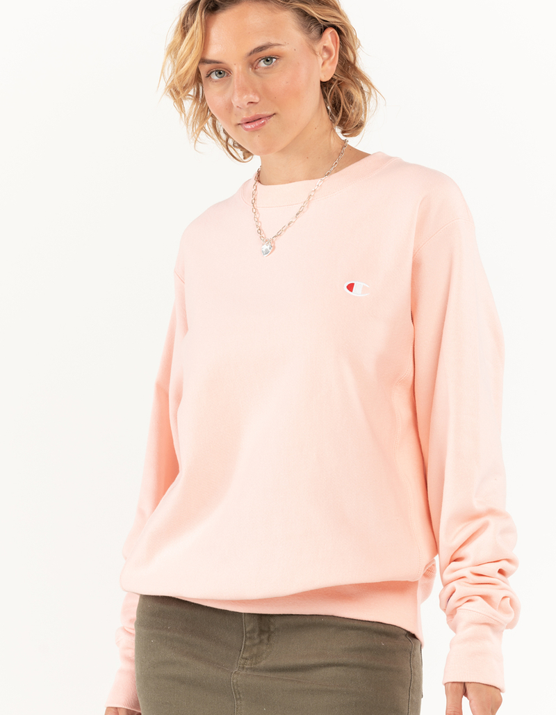 CHAMPION Reverse Weave Womens Oversized Crewneck Sweatshirt image number 0