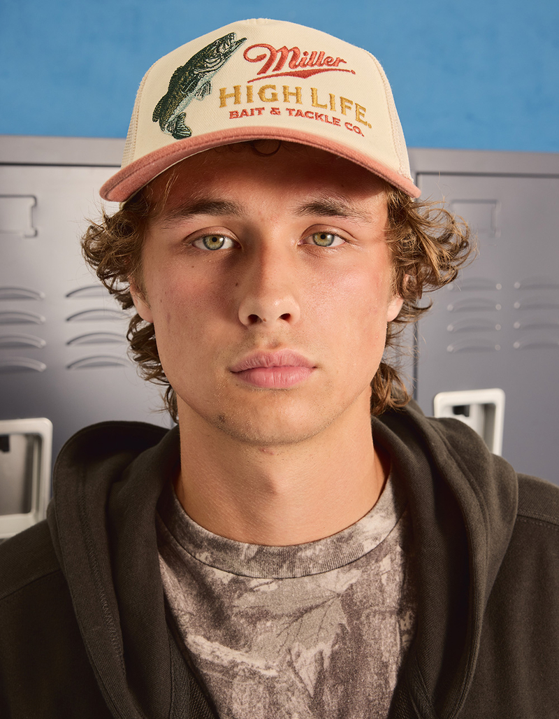 AMERICAN NEEDLE Miller High Life Trucker Hat image number 3
