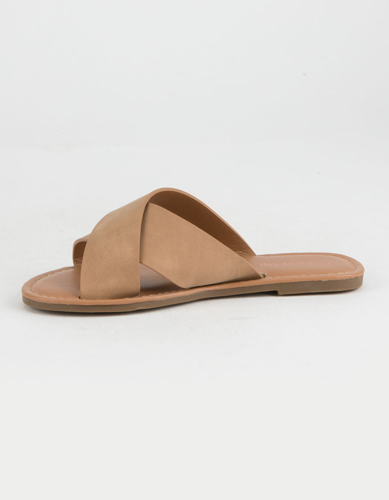 LUCKY TOP Crisscross Tan Girls Sandals image number 3