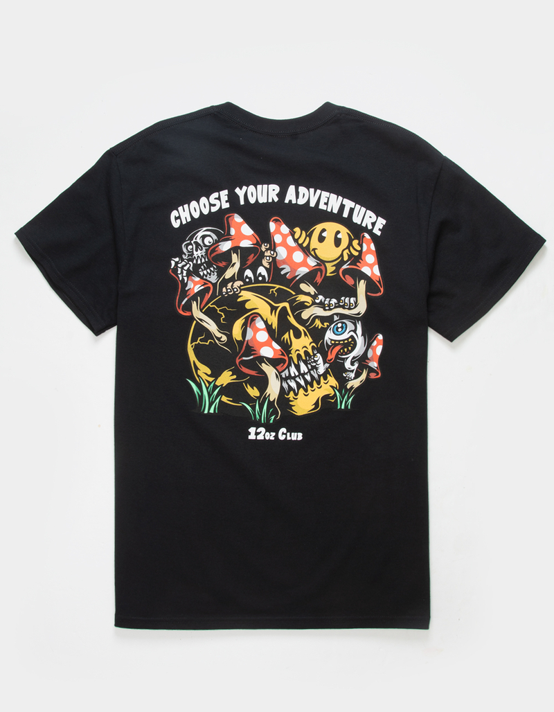 12OZ CLUB Choose your Adventure Mens Tee image number 0