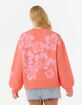 RIP CURL Hibiscus Heat Womens Jacquard Crewneck Sweater image number 3